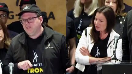 1 Fran Drescher And Actors Union Spox TORCH Studio Offer — Mock 'Disgusting' AI Proposal
